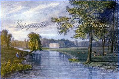 015 Engraving of Charlton Park 1820s &copy; David Hanks